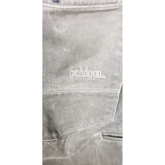Kuhl Born In The Mountains Vintage Patina Dye Pants Rydr Gray 38x32 Outdoor Hike - Picture 6 of 8